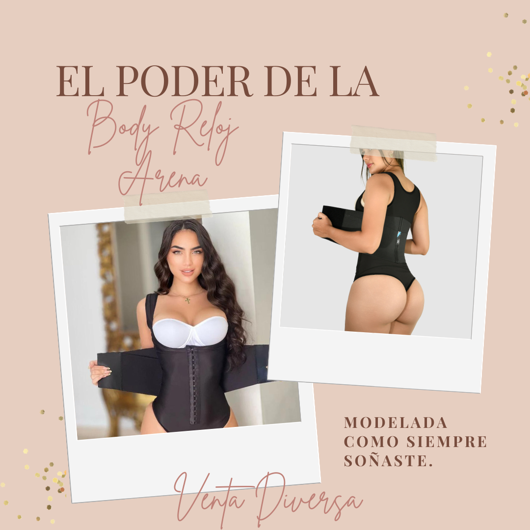 ✨ BODY RELOJ DE ARENA 🤩 -        Modela y Realza tu cuerpo